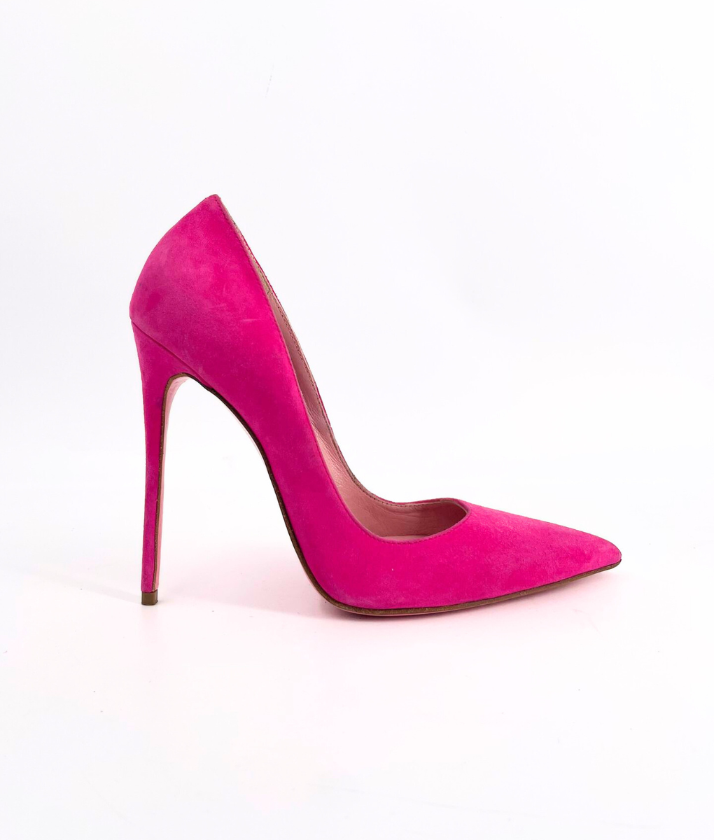 Alya 38 - Fucsia Suede · Pink Lining · Pink Sole