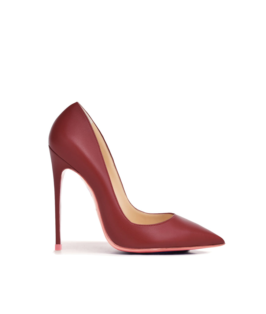 Adhara Burgundy  · Charlotte Luxury High Heels Shoes · Ada de Angela Shoes · High Heels Shoes · Luxury High Heels · Pumps · Stiletto · High Heels Stiletto