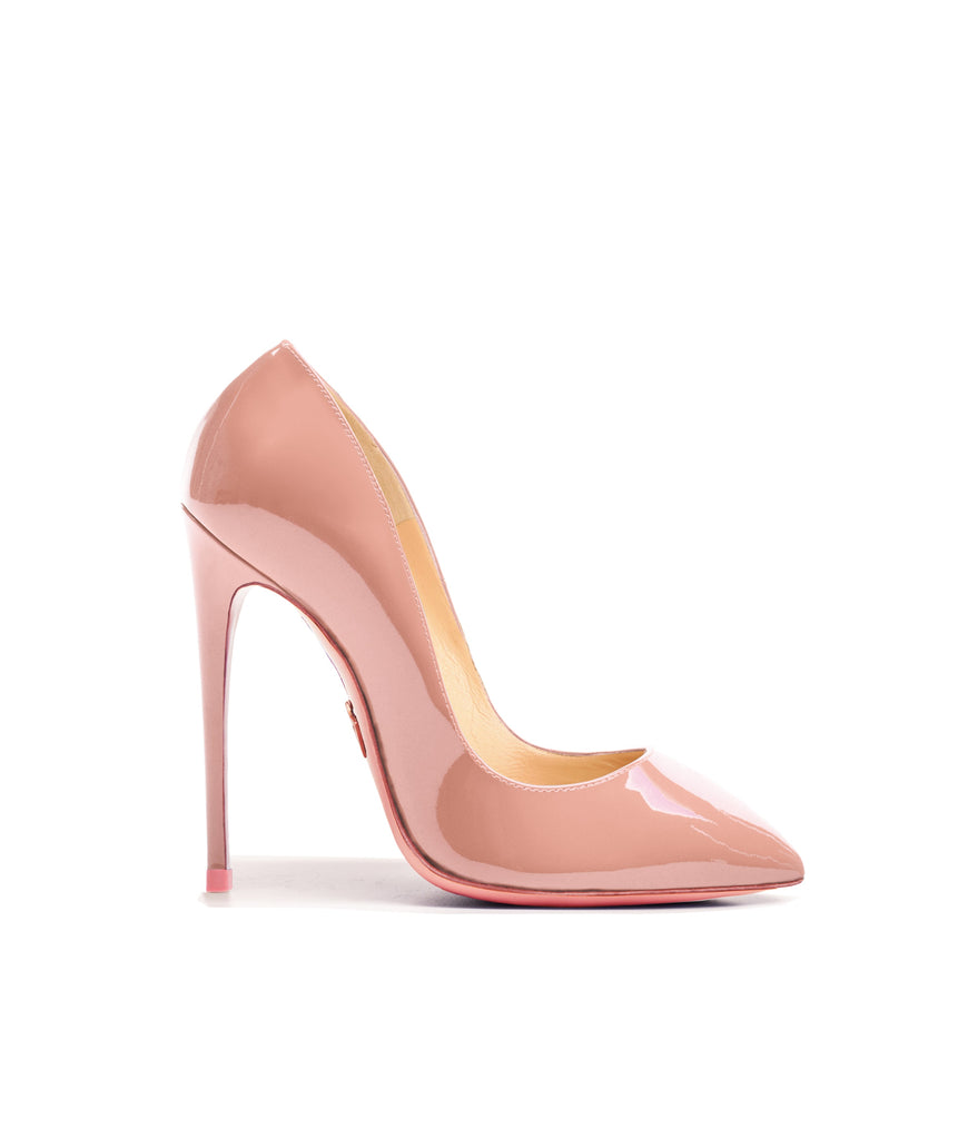 Alhena Nude Patent · Charlotte Luxury High Heels Shoes · Ada de Angela Shoes · High Heels Shoes · Luxury High Heels · Patent Shoes · Stiletto · High Heels