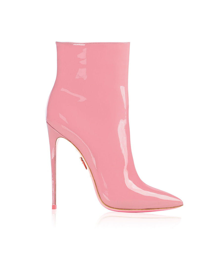 Denex Pink Patent  · Charlotte Luxury High Heels Boots · Ada de Angela Shoes · High Heels Boots · Luxury Boots · Knee High Boots · Stiletto · Leather Boots