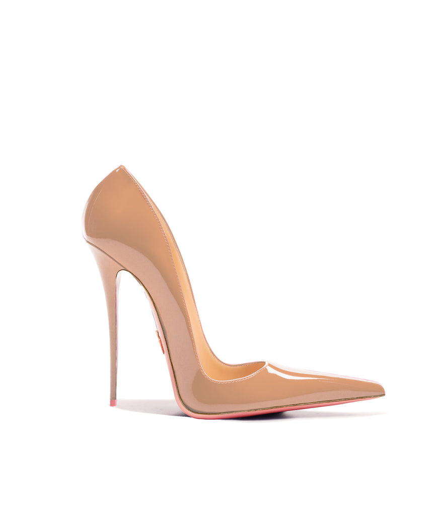 Kauss Nude Patent · Charlotte Luxury High Heels Shoes · Ada de Angela Shoes · High Heels Shoes · Luxury High Heels · Pumps · Stiletto · High Heels Stiletto