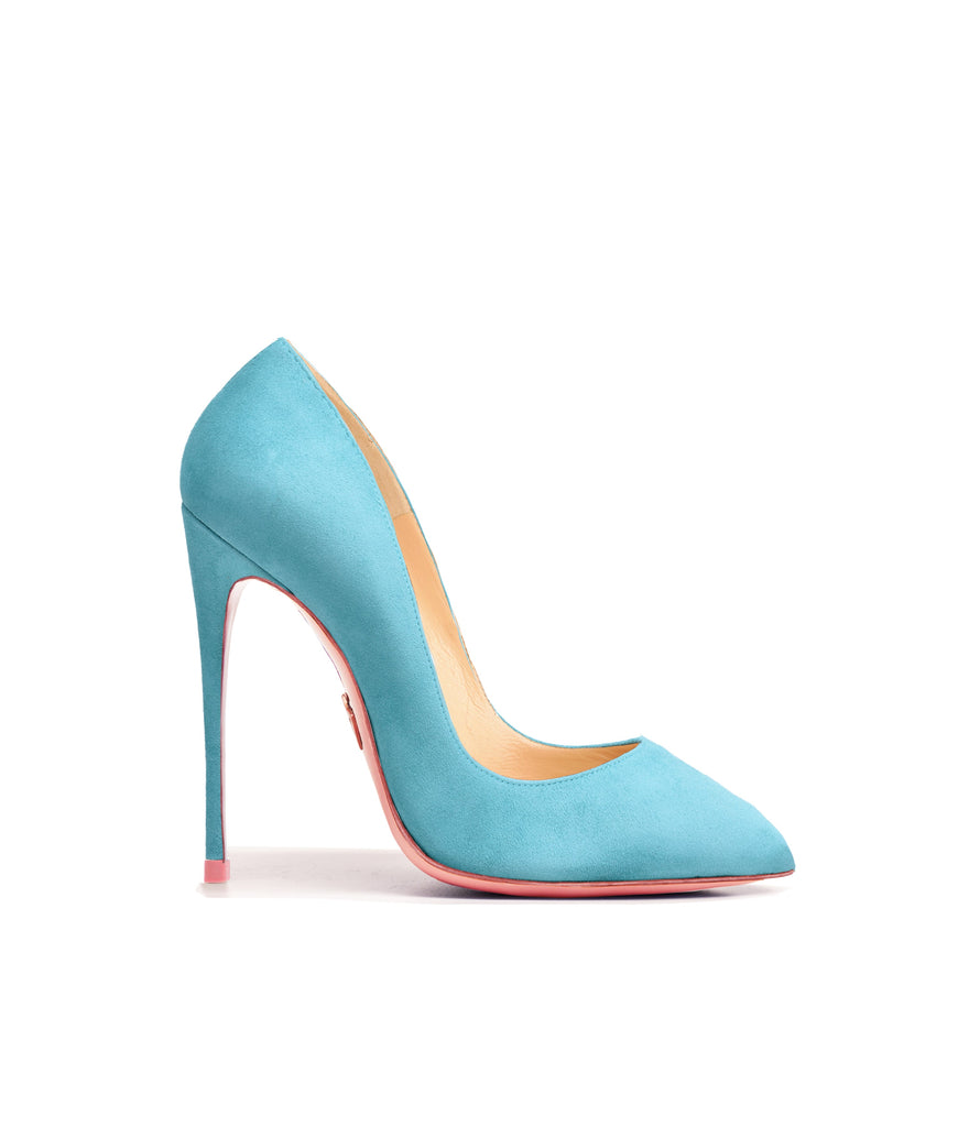 Alhena  Pastel Blue  Suede  · Charlotte Luxury High Heels Shoes · Ada de Angela Shoes · High Heels Shoes · Luxury High Heels · Patent Shoes · Stiletto · High Heels