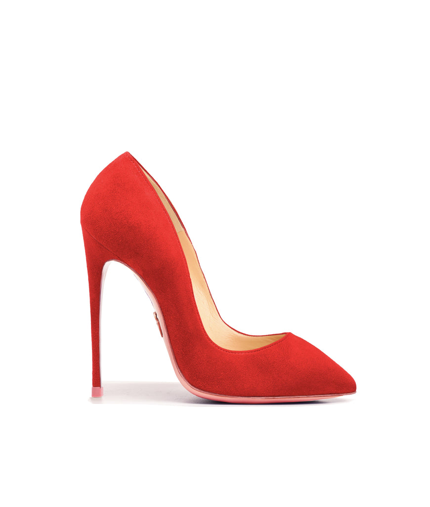 Alhena Red Suede  · Charlotte Luxury High Heels Shoes · Ada de Angela Shoes · High Heels Shoes · Luxury High Heels · Patent Shoes · Stiletto · High Heels