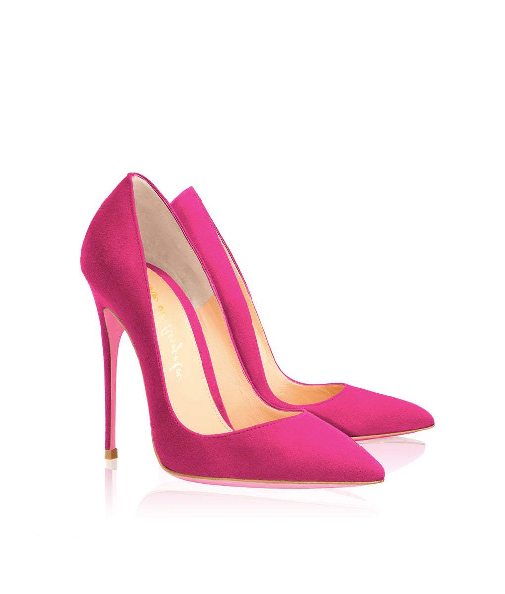 Alhena Pink Ray Suede  · Charlotte Luxury High Heels Shoes · Ada de Angela Shoes · High Heels Shoes · Luxury High Heels · Patent Shoes · Stiletto · High Heels