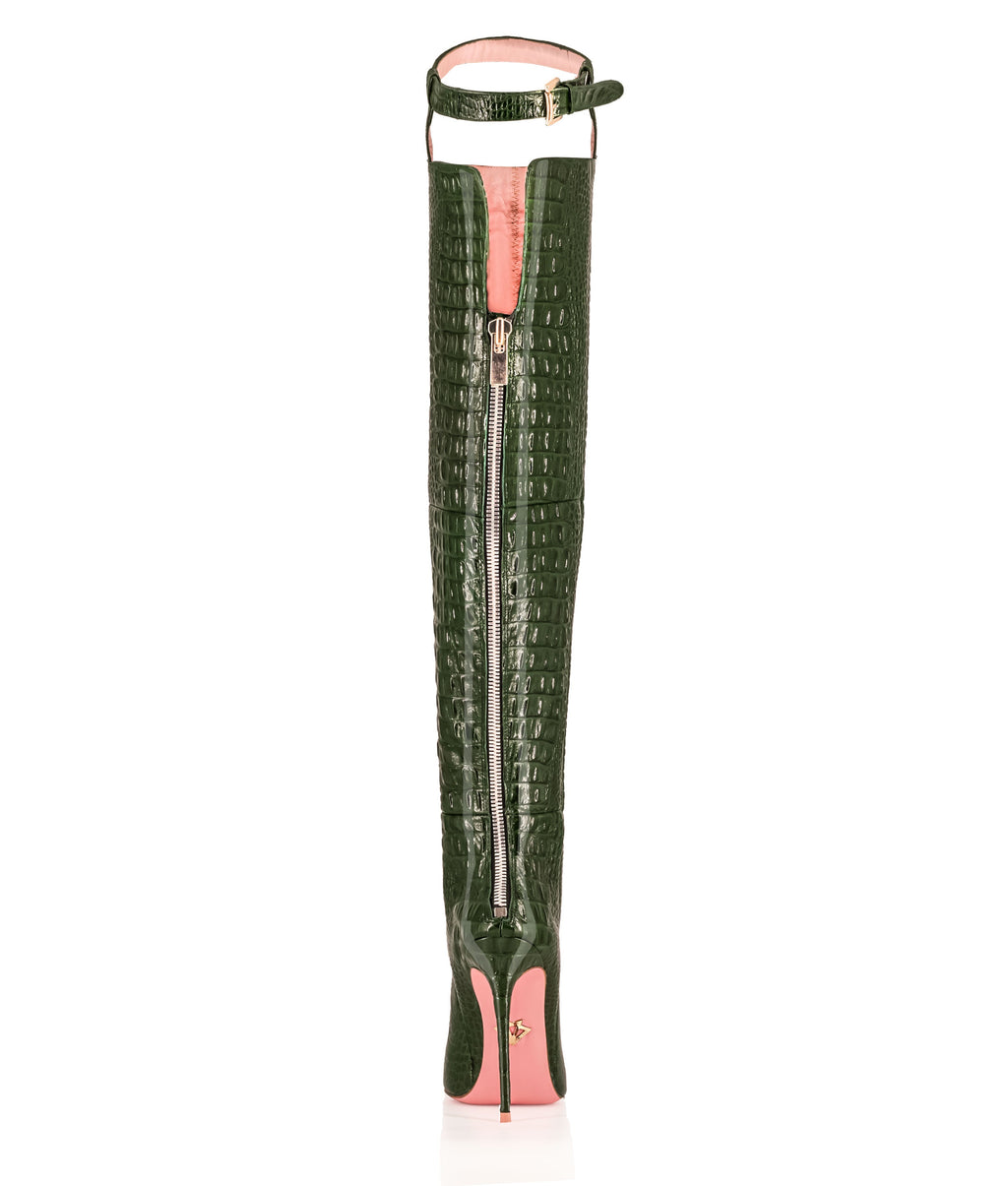 Salm 120 Green Alligator