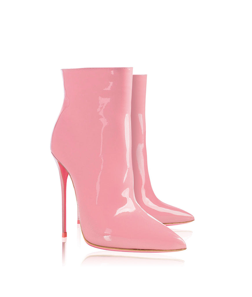 Denex Pink Patent  · Ada de Angela  High Heels Boots · Ada de Angela Shoes · High Heels Boots · Luxury Boots · Knee High Boots · Stiletto · Leather Boots